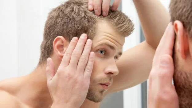 Men with BDD check for balding and abdomen. Men with BDD check muscles, fat, and penis.